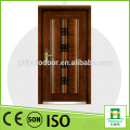 Puerta acorazada de madera de acero del buen diseño de alta calidad para el mercado de Turquía